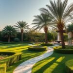 تنسيق حدائق الشعيبة بالكويت