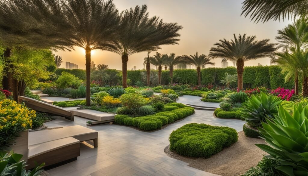 تنسيق حدائق الكويت خضراء البساتين